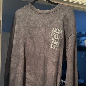 Gray Graphic Sweatshirt